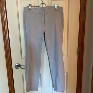 Carolina Belle Blue and White Striped Dress Pants Size 8
